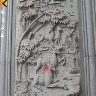 石雕之韻 鹿鶴同春與松鶴延年的吉祥藝術(shù)
